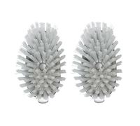 DevaCurl OXO - Set di 2 ricariche in Acciaio Inox 18/8, Colore: Bianco, 2 Pezzi (Confezione da 1)