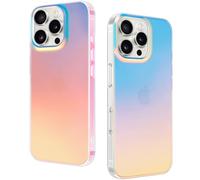 DEVASO Cover per iPhone 16 Pro Max, Antiurto Custodia Sottile Silicone TPU Case, Iridescente Traslucida Smerigliato Traslucido Anti-Impronte Custodia Traslucida per donne, ragazze