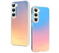 DEVASO Cover per Samsung Galaxy S23 FE, Antiurto Custodia Sottile Silicone TPU Case, Iridescente Traslucida Smerigliato Traslucido Anti-Impronte Custodia Traslucida per Donne Ragazze