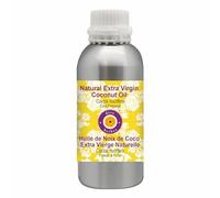 Deve Herbes extra vergine olio di cocco naturale 100% puro & pressato a freddo (Cocus Nucifera)