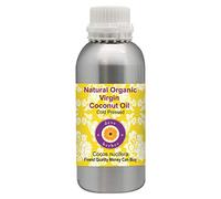 Deve Herbes Olio di cocco vergine biologico naturale (Cocos nucifera) pressato a freddo, 630 ml