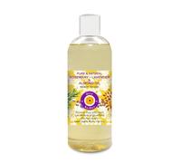 Deve Herbes Olio di lavanda al rosmarino e olio di mandorle per un massaggio sano dei capelli e del cuoio capelluto: puro e naturale 200ml (6.76oz)