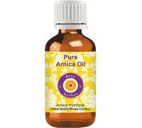 Deve Herbes Pure Arnica Oil (Arnica montana) spremuto a freddo per pelle e ca...