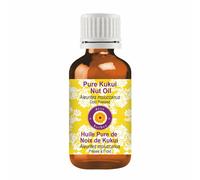 Deve Herbes Pure Kukui Nut Oil (Aleurites moluccanus) per capelli e pelle