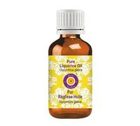 Deve Herbes olio di liquirizia puro (Glycyrrhiza Glabra) grado terapeutico naturale 100 ml con contagocce in plastica