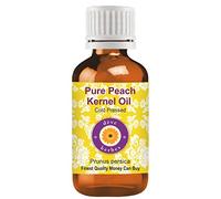 Deve Herbes puro Olio di nocciolo di pesca (Prunus persica) spremuto a freddo 10ml (0.33 oz)