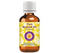 Deve Herbes puro Olio di senape (Brassica juncea) spremuto a freddo 10ml (0.33 oz)