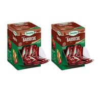 Develey Salsa Barbecue 2 Box Con 100 Bustine Monoporzione Ciascuno