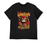 DEVELL Wario Land Halloween T-Shirt Adults & Kids Horror Movie & Gaming T-Shirts Men Black S