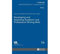 Developing and Assessing Academic and Professional Writing Sk (Copertina rigida)