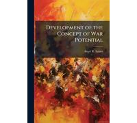 Development of the Concept of War Potential