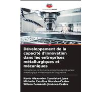 Développement de la capacité d'innovation dans les entreprises métallurgiques et mécaniques: Innovation et performance productive dans le secteur métallurgique et mécanique de Tungurahua