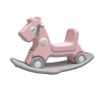 Devessport - Cavalluccio a dondolo Kohala Baby 3 in 1, con bilanciere e bilanciamento a 4 ruote, per bambini da 18 a 72 mesi