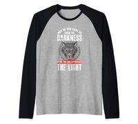 Devi Conoscere l'oscurità Prima di Poter apprezzare la Luce Maglia con Maniche Raglan