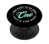Devi essere strano se vuoi essere il numero uno PopSockets PopGrip Adesivo