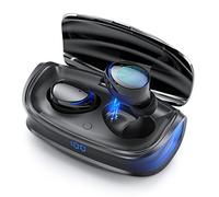 Devia Cuffie senza fili Joy A9 Nero | Auricolari Bluetooth TWS Wirelless | Scatola di ricarica 390mAh e auricolare con capacità 50mAh | Supporto A2DP HFP HSP AVRCP