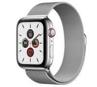 Devia elegante cinturino in argento con passante milanese per Apple Watch 38/40mm