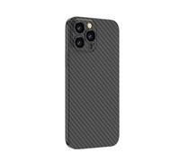 Devia Wing Series - Custodia protettiva ultra sottile per iPhone 14 Pro (6,1 pollici), colore: Nero carbone