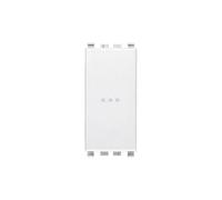 Deviatore 1P 16AX Vimar Eikon 20105.B assiale bianco