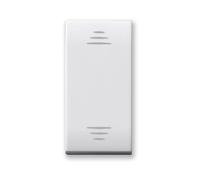 10 PEZZI DEVIATORE TASTO CON GEMMA BIANCO 1 MODULO 16AX ILLUMINABILE AVE 441002