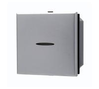 DEVIATORE 1P ASSIALE 2M UNIPOLARE SILVER COMPATIBILE BTICINO AXOLUTE