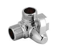 Deviatore a 3 vie per doccia - Valvola deviazione G1/2" T Shape Adapter - Adattatore per braccio doccia e componenti di ricambio
