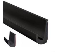 Deviatore autoadesivo per scarico del tetto, grondaia per auto, camper, barche, a forma di J per guidare il flusso d'acqua e l'interno del veicolo dall'umidità (5 m)