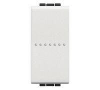 Bticino LivingLight deviatore assiale 10A 1P bianco N4053N