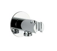 DEVIATORE DA MURO PRESA ACQUA ATTACCO ½ SUPPORTO PER DOCCIA OTTONE CROMATO LUCID