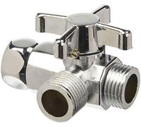Deviatore Di Flusso Per Colonna Doccia Ricambio. Supporto Che Consente Di Deviare L'Acqua O Alla Doccia Oppure Al Soffione. Finitura Cromata.