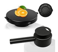 Deviatore di vapore e base di pesatura rotonda in silicone (Ø19 cm) per Thermomix TM7, compatibile con accessori TM7, deviatore di vapore girevole, resistente al calore per proteggere le pareti