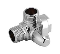 Deviatore Doccia 3 Vie in Ottone Cromato G1 2 Valvola Deviazione a T per Braccio Doccia 120g Deviatore Doccia Professionale Valvola Deviazione Alta Pressione