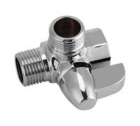 Deviatore doccia a 3 vie in ottone cromato deviatore G1/2" T forma adattatore valvola per braccio doccia montato