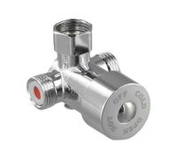 Deviatore Doccia Miscelatore termostatico for acqua calda e fredda, rubinetto for doccia con controllo della temperatura, riscaldatore regolabile a tre vie