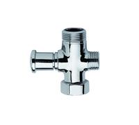 Deviatore Doccia per Colonna Docce e Canna Lavello 3/4MX3/4FX1/2M MF tipo automatico con Molla - Remer