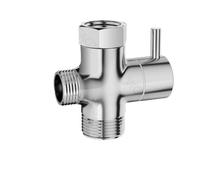 Deviatore Doccia Valvola deviatrice for soffione doccia G1/2" | Rubinetto A Braccio In Ottone for Getto Manuale E Fisso 20mm(Water valve-A4)