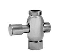 DEVIATORE IN OTTONE CROMATO PER COLONNA DOCCIA Cromo