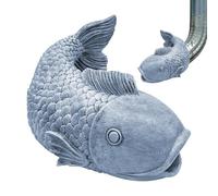 Deviatore per acqua piovana | Blocco per spruzzi in resina a forma di,Scultura in resina dinamica per il miglioramento 'irrigazione in giardino e prato residenziale esterno