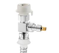 Deviatore per rubinetto, valvola splitter per tubo della lavatrice, deviatore per rubinetto da banco, per cucina, doccia, bagno, appartamento, dormitorio, WC, vasca da bagno, lavatrice, lavello