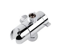 Deviatore per Soffione Doccia a 3 Vie e Supporto Combinato per Valvola Montata Sul Braccio Doccia Deviatore per Bagno 2 Deviatori per Doccia a 3 Vie Montati