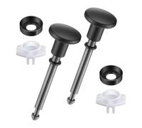 Deviatore per vasca da bagno, 2 pezzi, con stelo in acciaio inox e guarnizioni, rubinetto a prova di perdite, installazione rapida, deviatore di ricambio per vasca da doccia