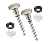 Deviatore per vasca da bagno con stelo in acciaio inox e guarnizioni a prova di perdite, installazione rapida, deviatore di ricambio per vasca da doccia, 2 pezzi