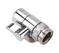 Deviatore Rubinetto 2 Vie in Ottone Valvola, Adattatore Separatore Deviatrice Cucina Bagno Splitter Doccia Colonna Parte di Ricambio Vasca Lavandino M22 Filettatura Interna M24 Filettatura Esterna