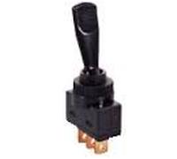 DEVIATORE UNIPOLARE A LEVA PER AUTO Cod. 24.5610.00 - Leva: Nero - Funzione: ON-ON - Tipo: SPDT - N. terminali: 3 - Portata: 20A 12VDC - Resistenza di contatto: 50m? max - Rigidità dielettrica: 1 minuto 1500V AC - Temperatura di esercizio: -25°C~+85°C - Leva: plastica - Tipo terminali: faston 6,3mm