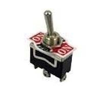 DEVIATORE UNIPOLARE A LEVA Tensione di lavoro 250Vca Corrente 10A max Leva ottone nichelato Terminali fissaggio Cod. 24.5220.04