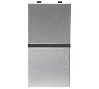 Deviatore Unipolare Abb Zenit N2102.T PL 1 Modulo Argento Z1003PL