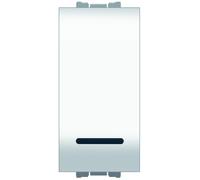 Deviatore Unipolare Luminoso 16 AX Colore Bianco - Feb Elettrica Feb Elettrica M