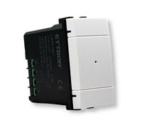 Deviatore unipolare Smart Tuya Wi-Fi bianco compatibile anche con BTicino Livinglight