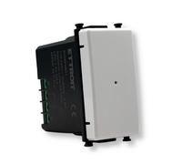 Deviatore unipolare Smart Tuya Wi-Fi bianco compatibile anche con Vimar Plana