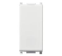 Deviatore unipolare Vimar Plana 1P 10AX 250V 1 Modulo Bianco 14004